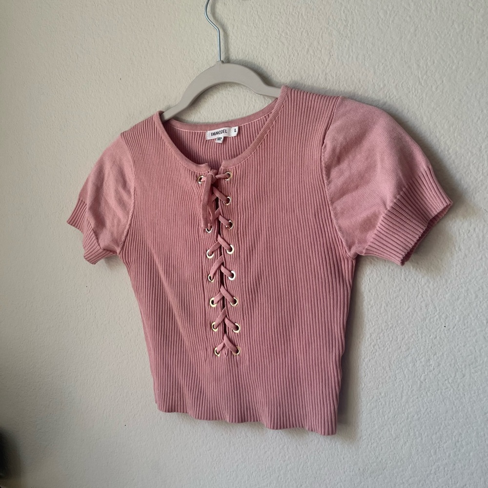 Immodel Pink Top